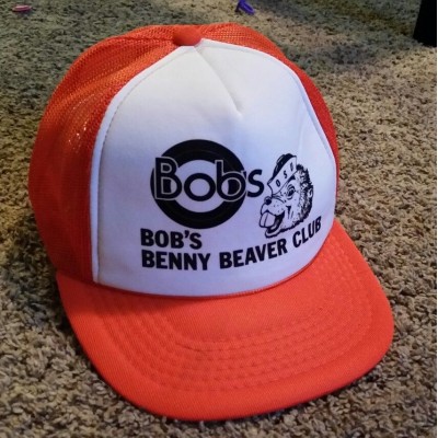 Vintage Oregon State Bob's Benny Beaver Club Trucker Hat   Cap  Mesh  Snapback   eb-39681486